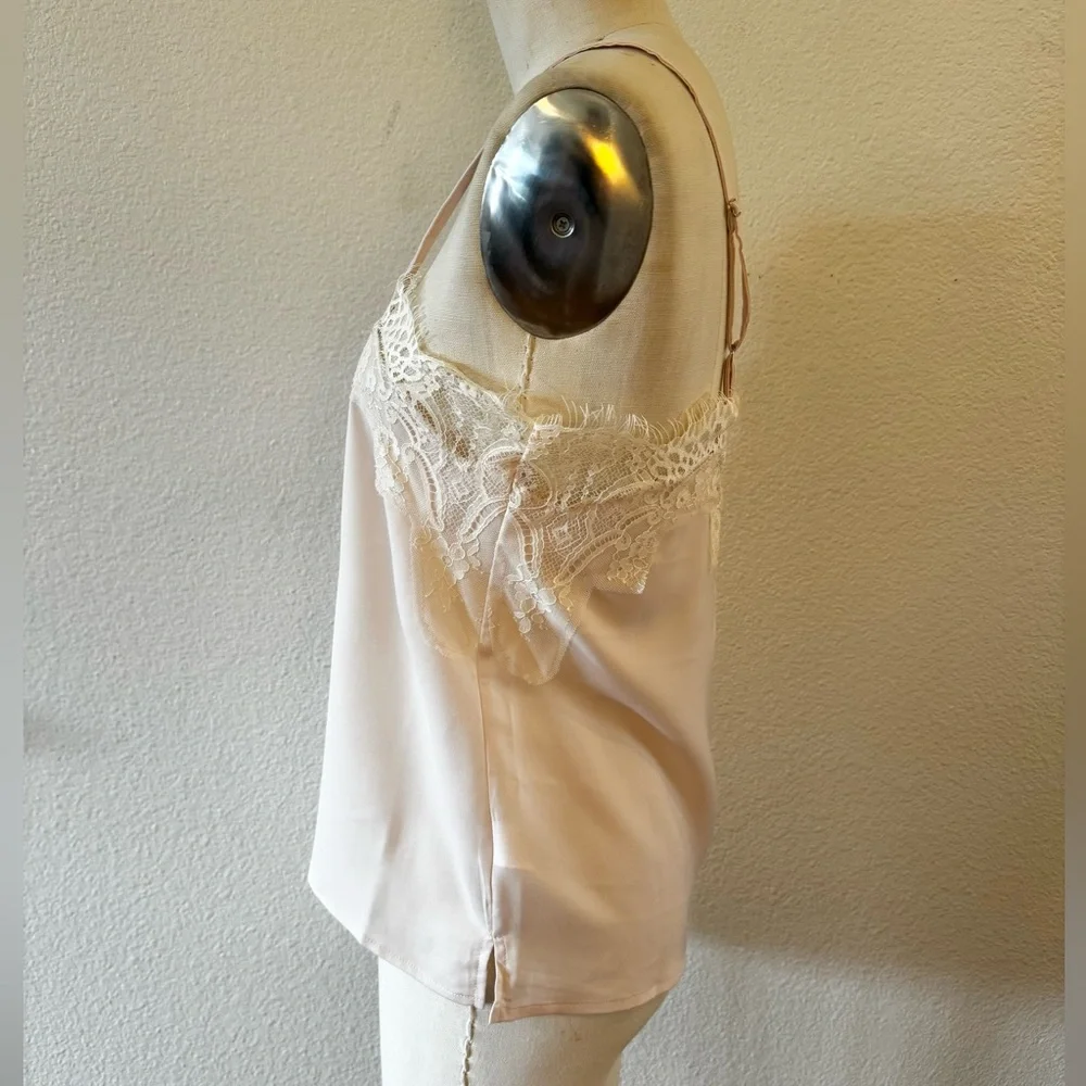 Lulu’s Light Blush Pink Camisole w/Lace Detail - Picture 7 of 9